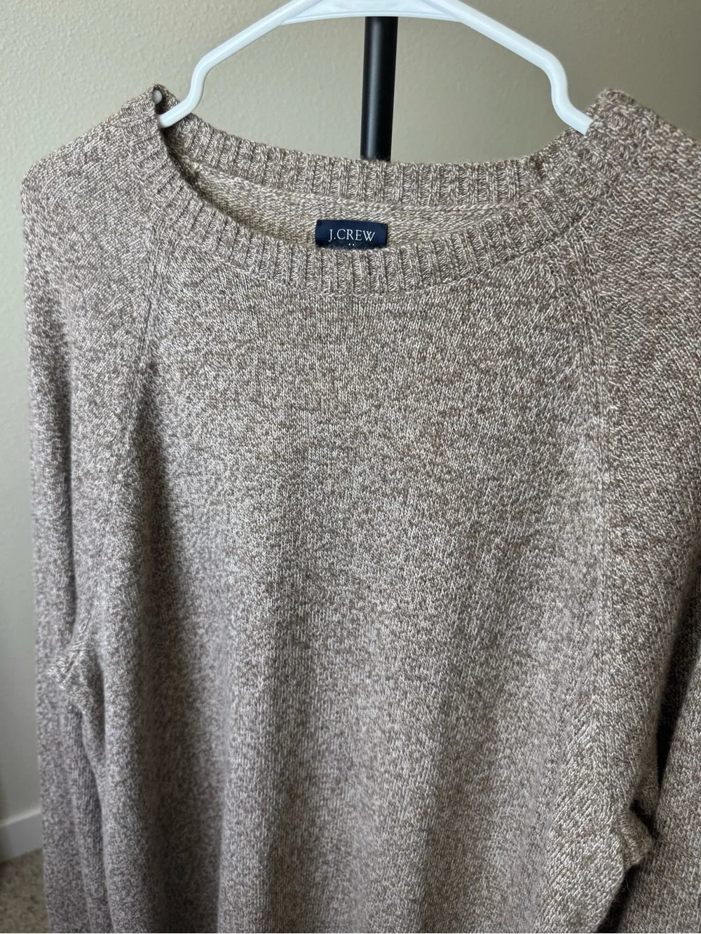J. Crew Women’s Tan Brown Crewneck Sweater